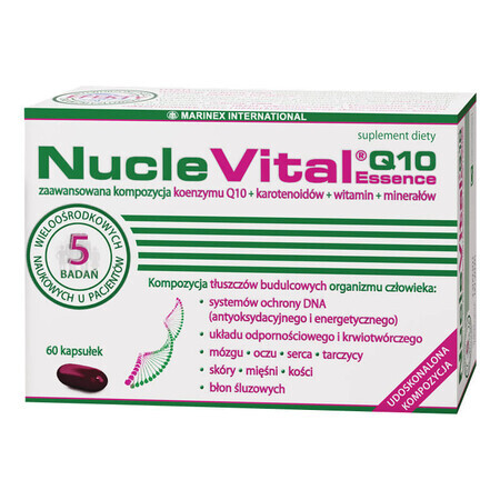 NucleVital Q10 Essence, 60 gélules