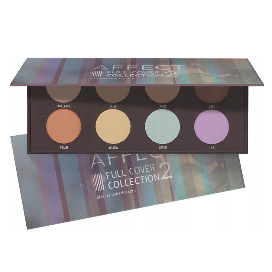 Affect Full Cover Collection 2 Camouflage Palette 8 x 3g