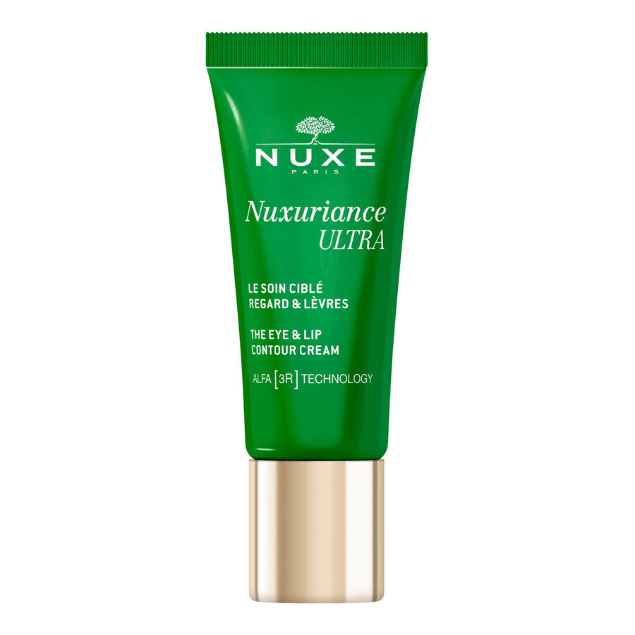 Nuxe Nuxuriance Ultra, crema antiedad para la zona de ojos y labios, 15 ml