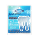 DenTek Easy Brush, cepillos interdentales, tamaño 3, 0,6 mm, 6 piezas