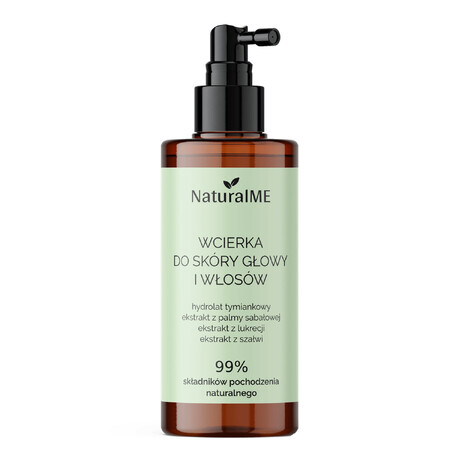 NaturalME, mascarilla para cuero cabelludo y cabello, 150 ml