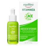 Equilibra Vitaminica, gotas faciales revitalizantes, 30 ml