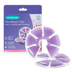 Set Lansinoh Therapearl, compresas mamarias de gel 3 en 1, 2 piezas + biberón NaturalWave con chupete, 160 ml gratis