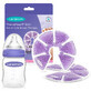 Set Lansinoh Therapearl, compresas mamarias de gel 3 en 1, 2 piezas + biber&#243;n NaturalWave con chupete, 160 ml gratis