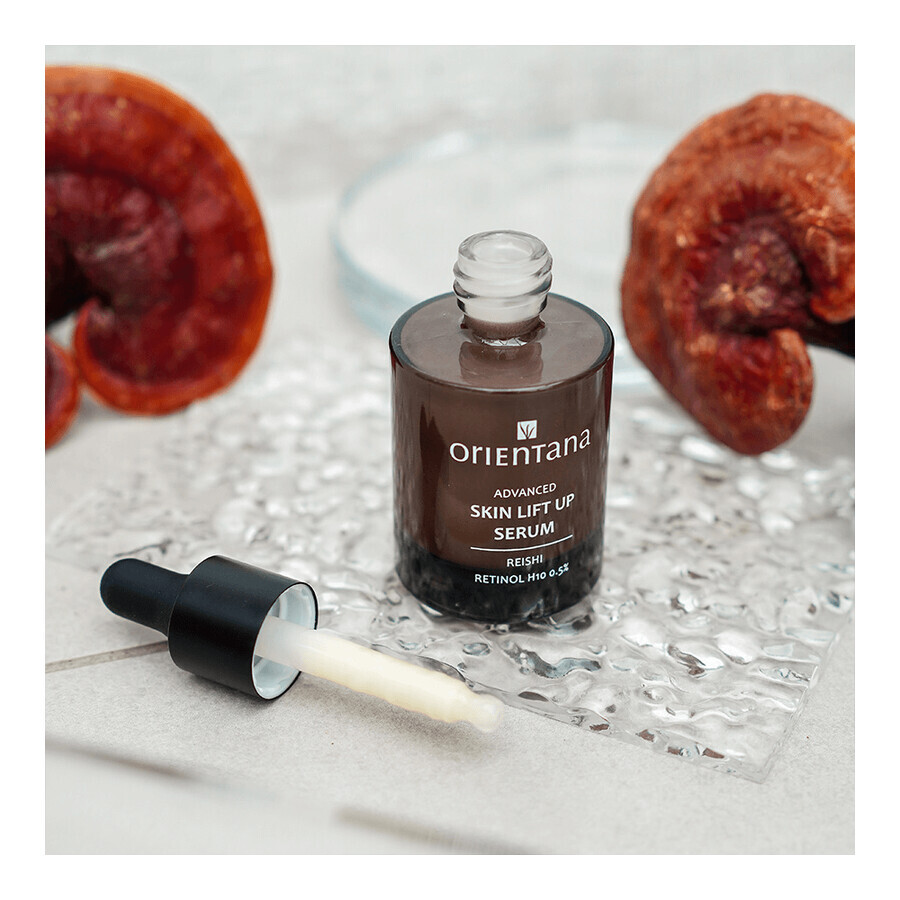 Orientana, nachtelijk verstevigend serum Reishi Retinol H10 0,5%, 30 ml