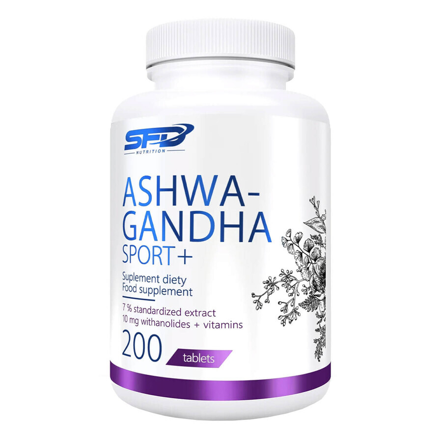 SFD Ashwagandha Sport+, 200 comprimidos