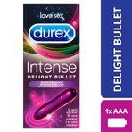 Intense Delight Bullet Mini dispositif vibrant pour la stimulation sensuelle, Durex