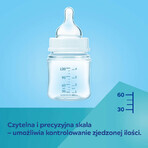 Canpol Babies EasyStart, anti-colic, wide mouth bottle, Mountains, green, 35/242, from birth, 120 ml