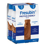 Fresubin Protein Energy Băutură energizantă cu aromă de ciocolată, 4 x 200 ml, Fresenius Kabi