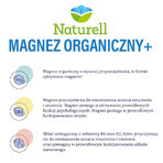 Naturell Magnesio Orgánico+, 100 cápsulas