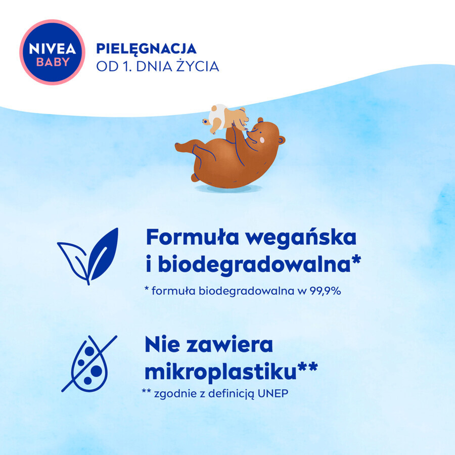 Nivea Baby Mi primera crema, para rostro, manos y todo el cuerpo, desde el 1er día de vida, 75 ml