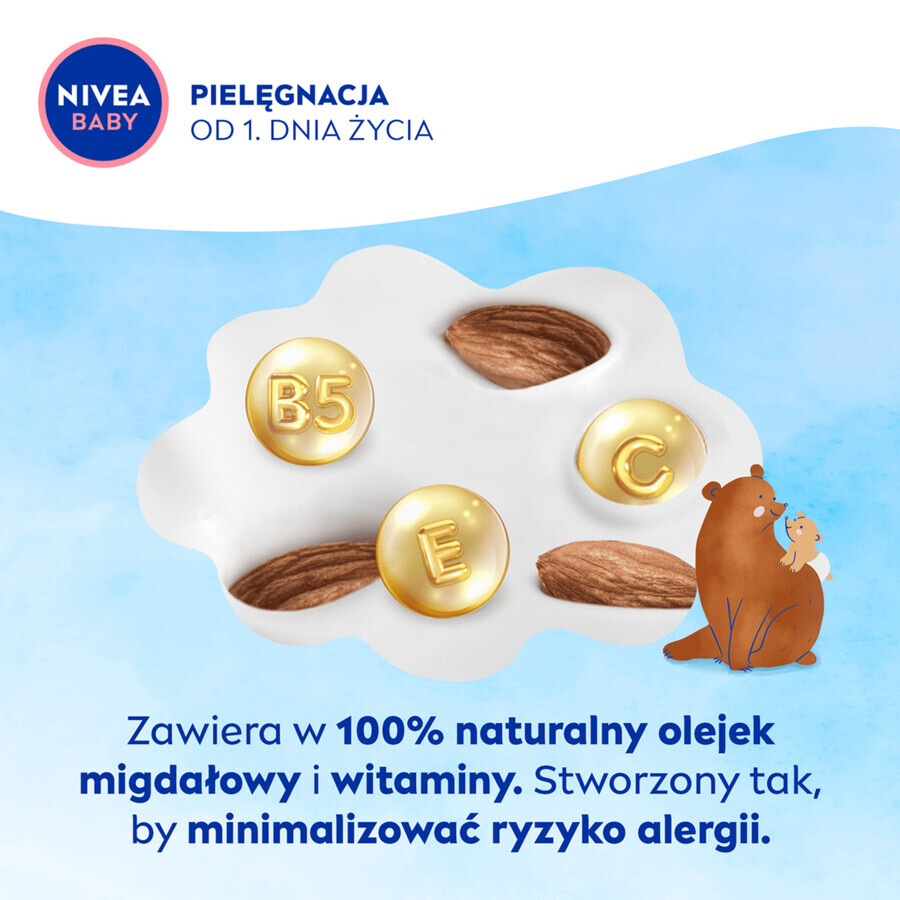 Nivea Baby, hydraterende melk, zachte verzorging, vanaf dag 1, 500 ml