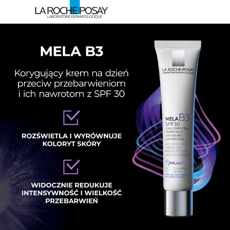 La Roche-Posay Mela B3, crema antipigmentación, 40 ml
