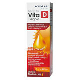 ActivLab Pharma Vita D, gotas, para niños mayores de 1 mes y adultos, 10 ml