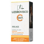 Uzdrovisco Pre-Age, suero normalizador con vitamina C 15%, 30 ml