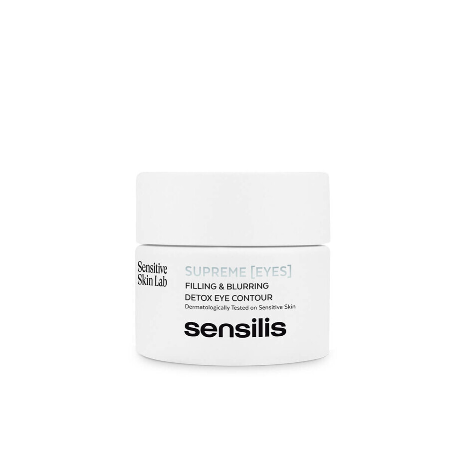 Sensilis Supreme Renewing&amp;Detox Set, Tagescreme, SPF15, 50 ml + Augencreme, 25 ml