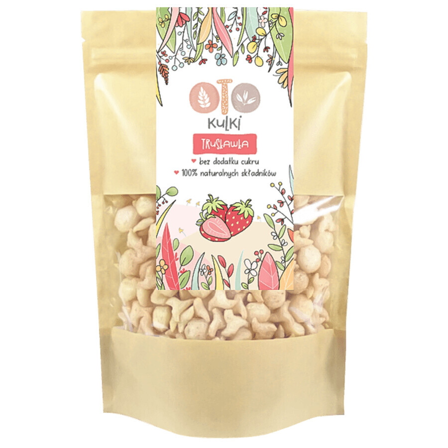 OtoLandia OTO Balls Fresa, cereales para el desayuno, 110 g