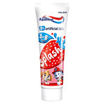 Aquafresh Splash Kids, pasta de dientes para niños de 3 a 8 años, fresa, 50 ml