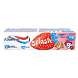 Aquafresh Splash Kids, pasta de dientes para niños de 3 a 8 años, fresa, 50 ml