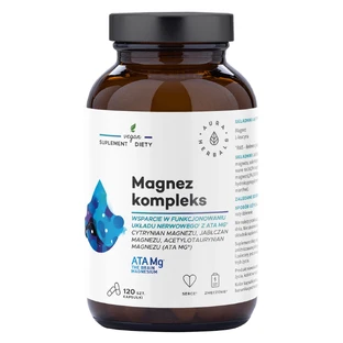 Aura Herbals Complejo de Magnesio ATA Mg, 120 cápsulas