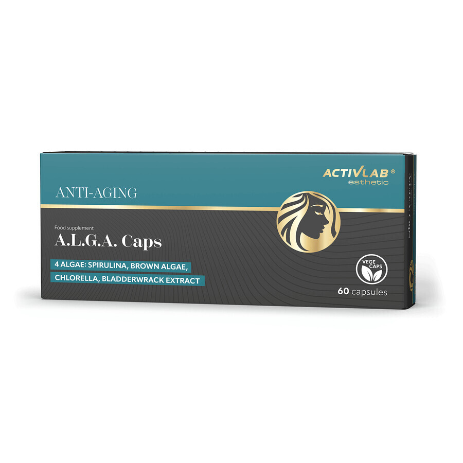 Activlab Esthetic Anti-îmbătrânire A.L.G.A. Caps, 60 capsule