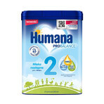 Humana ProBalance 2, latte di proseguimento, dopo 6 mesi, 2 x 750 g + Benelife Vitamina D3, 5,5 ml gratis