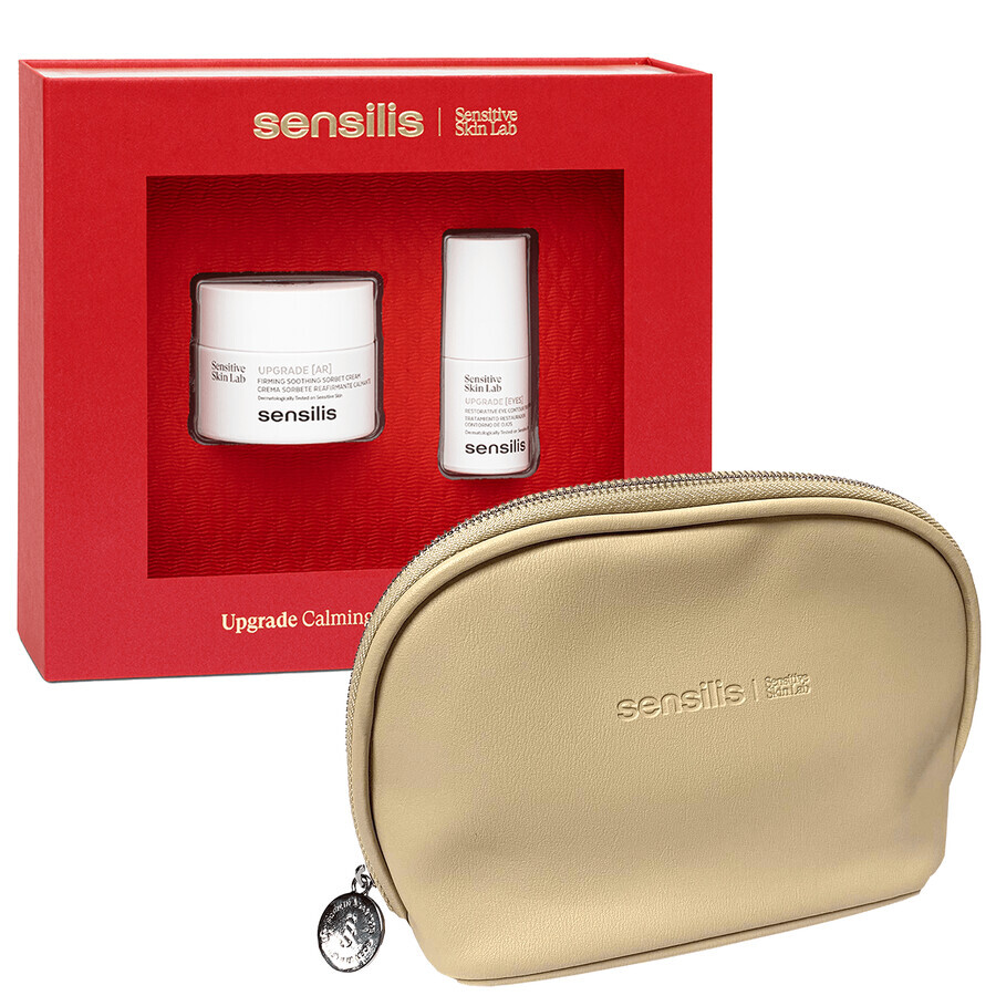 Sensilis Upgrade Kit, AR Creme 50 ml + Augencreme, 15 ml + Kosmetiktasche gratis