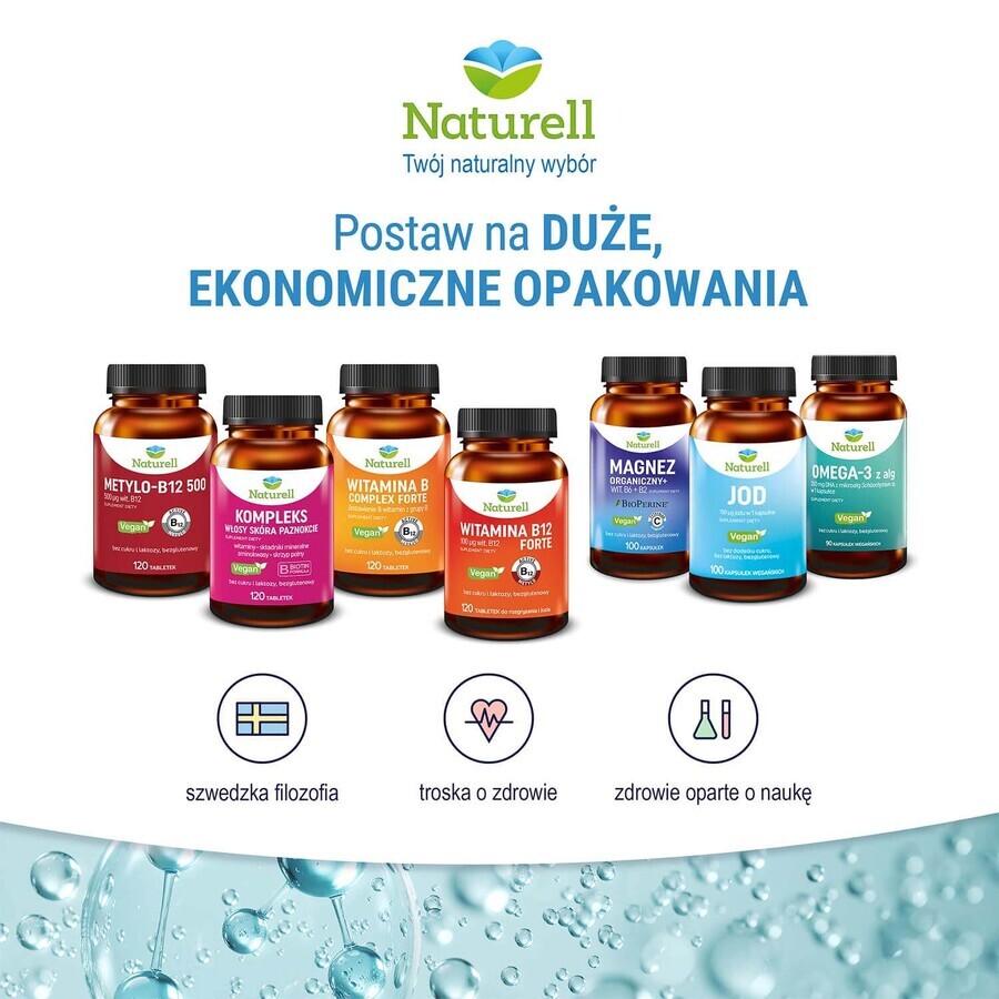 Naturell Vitamine B12 Forte, 120 comprimés à croquer