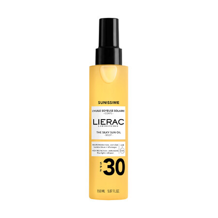 Lierac Sunissime, beschermingsolie voor het lichaam, SPF 30, 150 ml