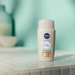 Nivea Sun Derma Skin Clear, fluido facial, FPS 50+, 40 ml