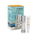 Set Sesderma Repaskin, Silk Touch, protecție solară facială, SPF 50, 50 ml + Hidraderm Hyal, cremă facială, 50 ml