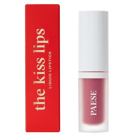 Paese The Kiss Lips, barra de labios líquida, 03 Lovely Pink, 3,4 ml