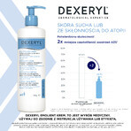 Dexeryl, emollient cream for dry skin, 500 g