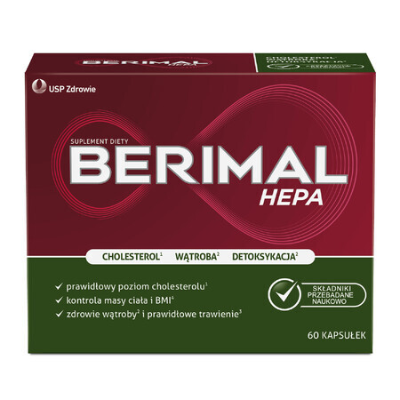 Berimal Hepa, 60 capsule