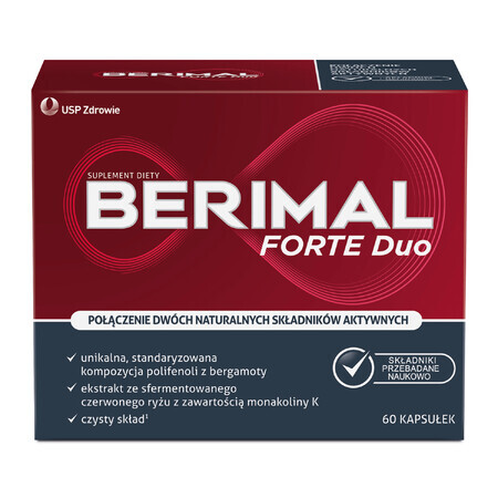 Berimal Forte Duo, 60 cápsulas