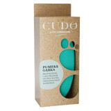 Cudo Express Pedicure, esponja para pies de piedra pómez, paquete ecológico, menta, 1 pieza