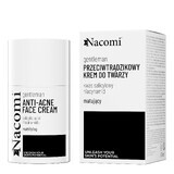 Nacomi Gentelman, crema facial antiacné matificante con ácido salicílico y niacinamida, 50 ml