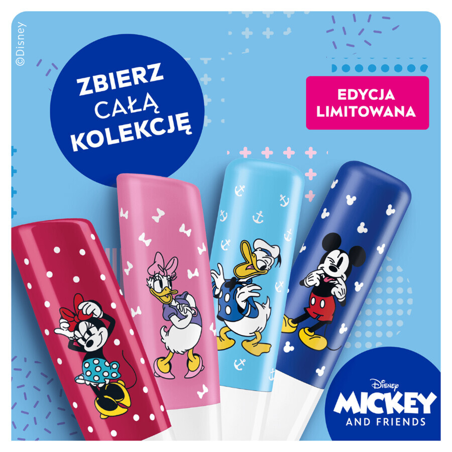 Nivea Minnie Mouse, rouge à lèvres, soin, Cherry Cupcake, 4.8 g