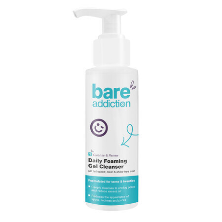 Bare Addiction Gel detergente schiumogeno quotidiano, 150 ml