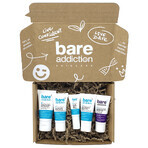 Bare Addiction Clear Skin set, gel limpiador, 15 ml + sérum, 30 ml + crema de día, SPF 30, 15 ml + crema de noche, 15 ml + gel antimanchas, 8 ml