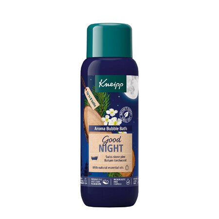 Kneipp Good Night, espuma de baño aromática, pino suizo y amyris, 400 ml