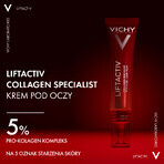 Vichy Liftactiv Especialista en Colágeno, crema para el contorno de ojos, 15 ml