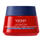 Vichy Liftactiv, cremă de noapte anti-pigmentare cu retinol pur și niacinamidă, 50 ml