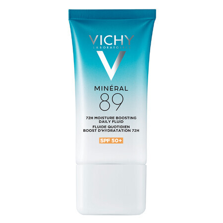 Vichy Mineral 89, cremă-fluid hidratantă invizibilă, SPF 50, 50 ml