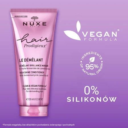 Nuxe Hair Prodigieux, balsam de strălucire, 200 ml