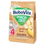 BoboVita Porcja Zbóż Papilla de arroz, plátano, leche, sin azúcar añadido, después de 4 meses, 210 g