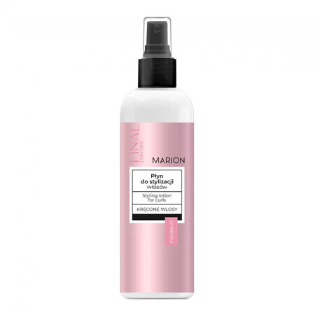 Marion Final Control, fluido de peinado, cabello rizado, 200 ml