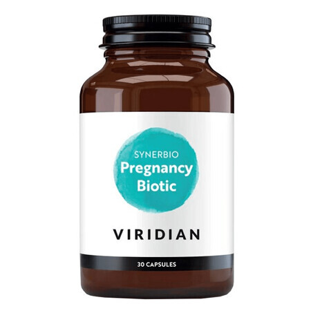 Viridian Synerbio Pregnancy Biotic, probiótico para embarazadas, 30 cápsulas