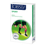 Jobst Sport, șosete sportive de compresie pentru genunchi, 20-30 mmHg, mărimea M, gri/grafit