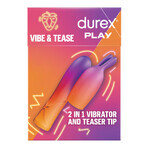 Durex Play Vibe &amp; Tease, un vibrador con punta estimulante 2 en 1